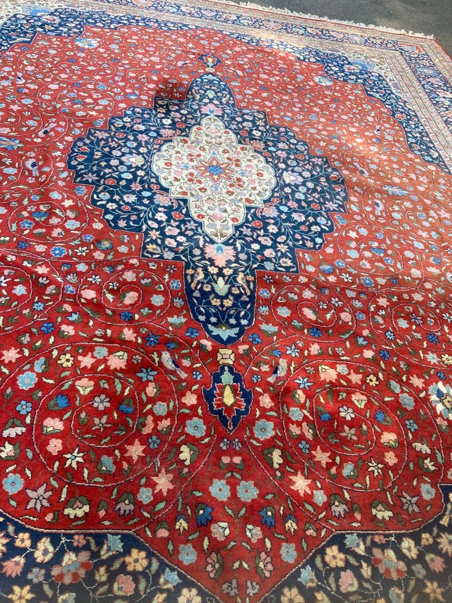 Tappeti: Grosser Echt Perser Teppich Royal Kerman  – Usato da Männedorf venduto da Adamiat 4