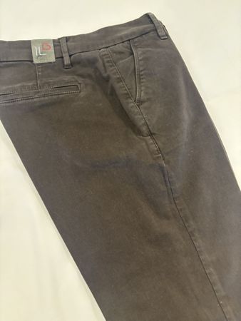 Pantaloni Il Lanificio marrone taglia 42 cotone usato
