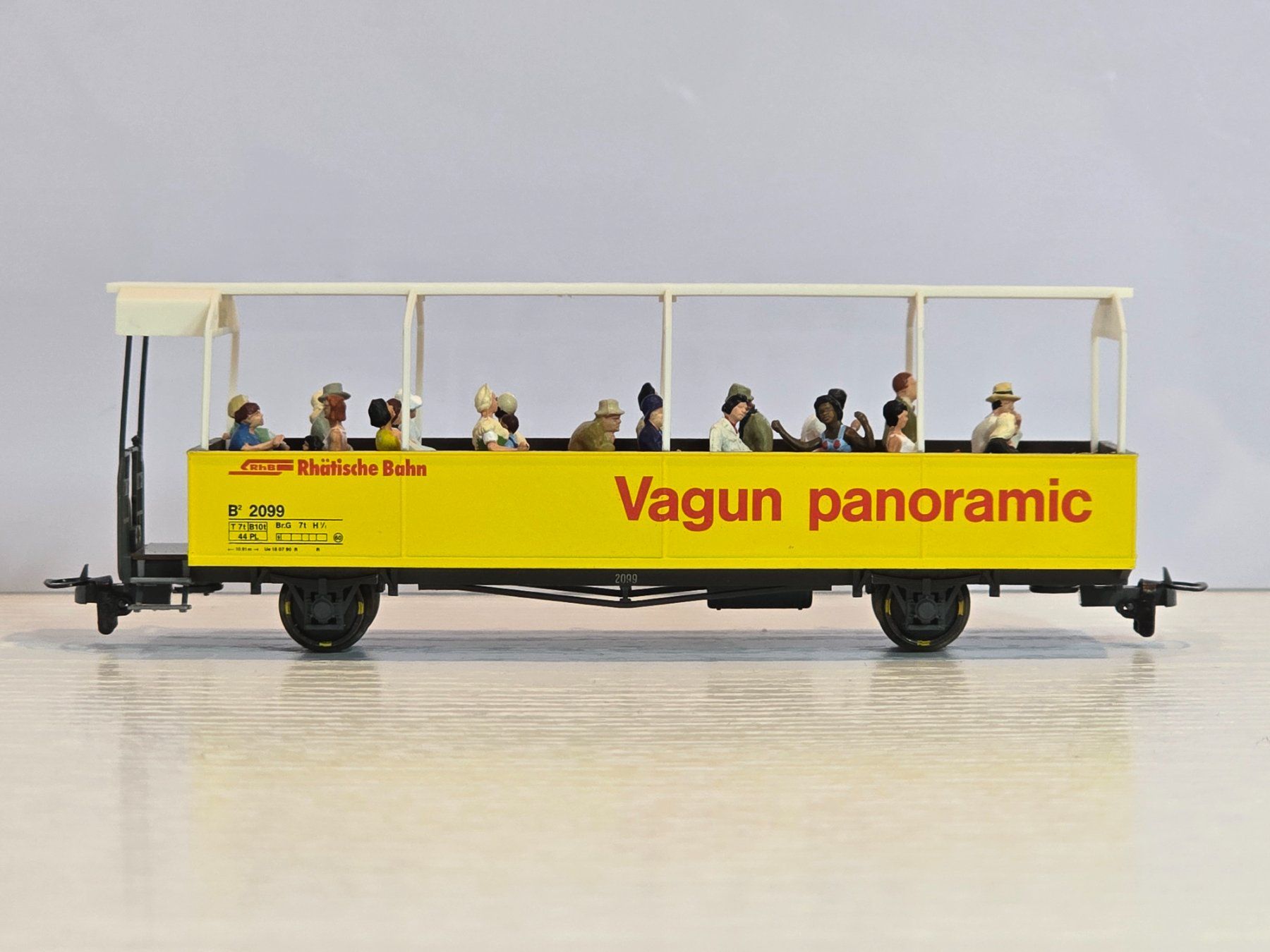 Bemo Modellini di ferrovie: Bemo, 3280109, RhB, Aussichtswagen, gelb, Vitrine – Nuovo (secondo la descrizione) da Kloten venduto da Nicola2 9