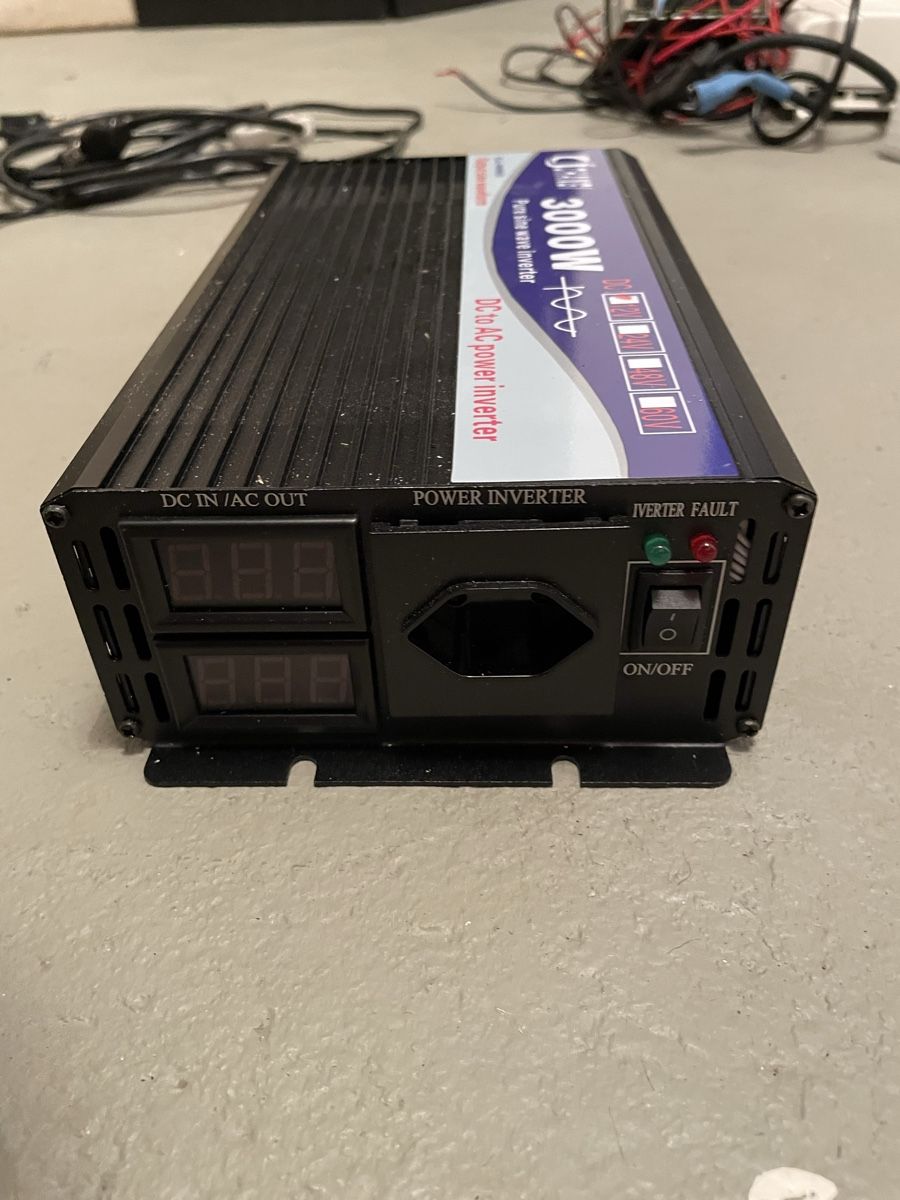 Inverter: 3000W Pure Sine Wave Wechselrichter – Nuovo e nell'imballaggio originale da Bern venduto da nat_s7dl 1