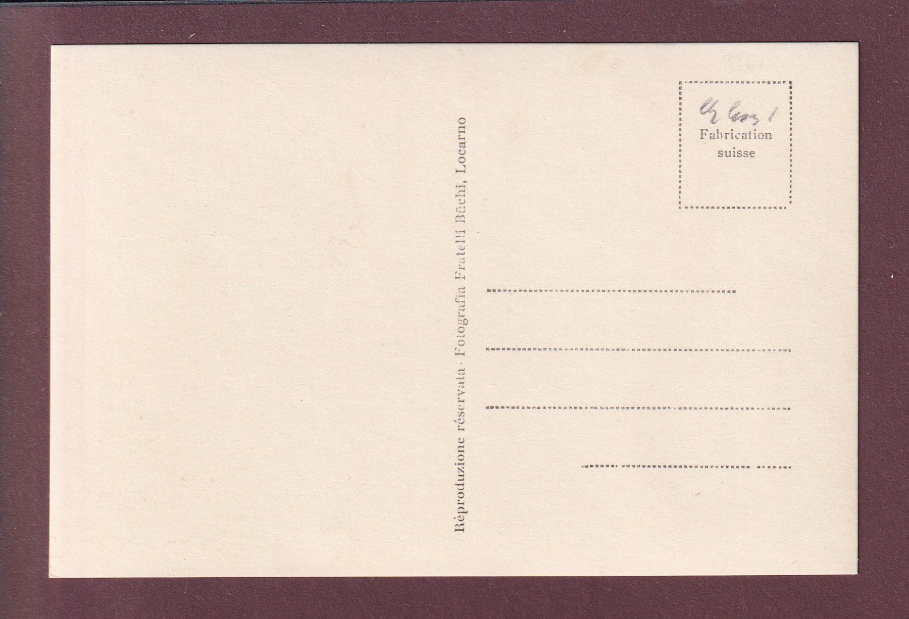 Cartoline postali: Castello di LOCARNO – Usato da Pully venduto da nicecards 1