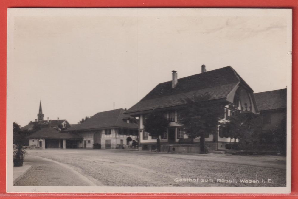 1940 Wasen Im Emmental Gasthof Rössli Kaufen Auf Ricardo