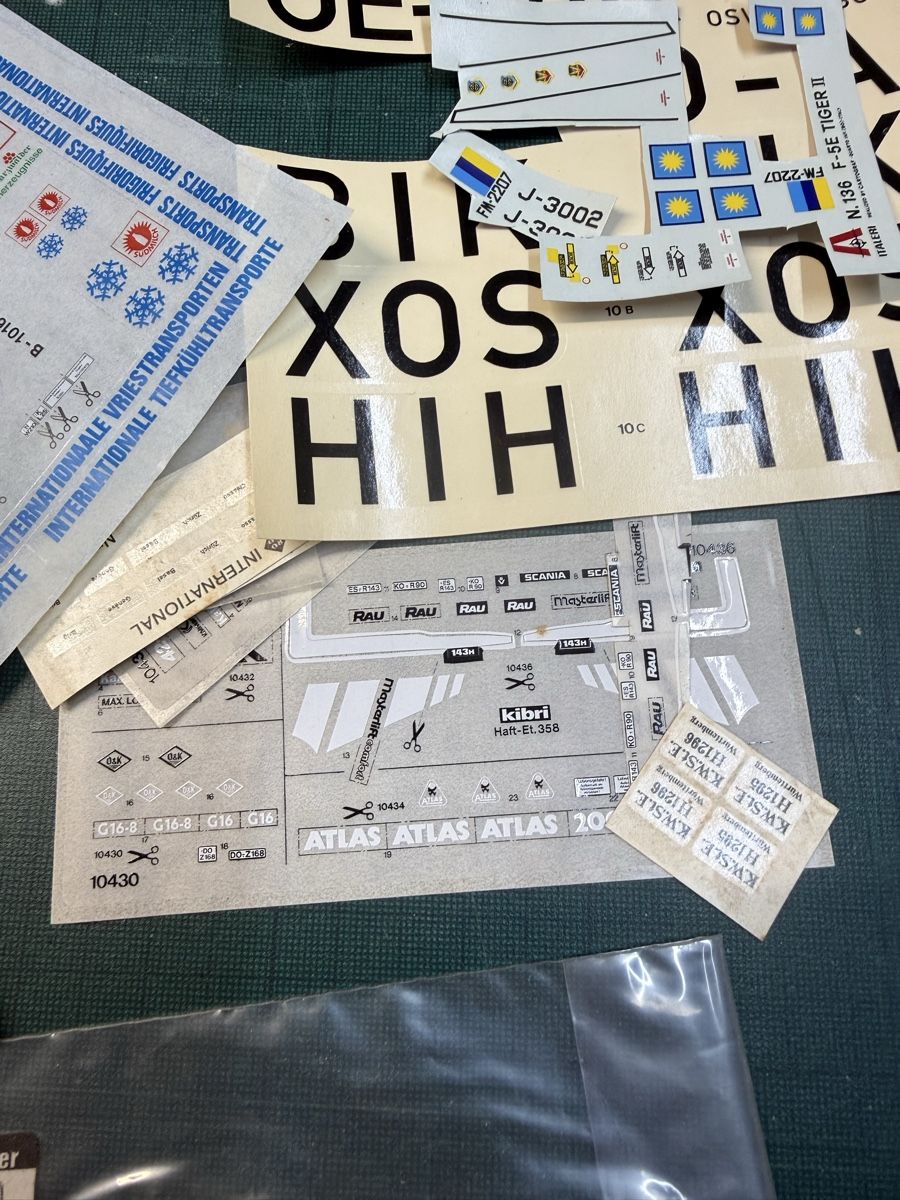 Sticker: Modellbau Abziehbilder div. Marken,  – Usato da Russikon venduto da Danielr5310 3