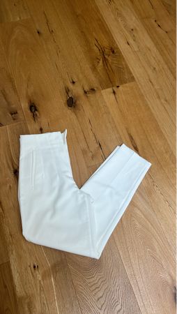 Stoffhose weiss hoher Bund neuwertiger Zustand