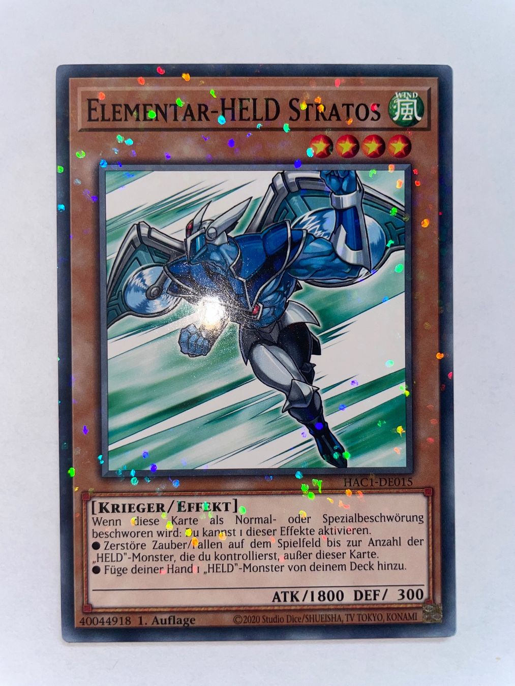 Yugioh Sammelbilder & Trading cards: YuGiOh Elementar-HELD Stratos | Parallel Rare – Neu (gemäss Beschreibung) aus Altstätten SG von ChangeMaker