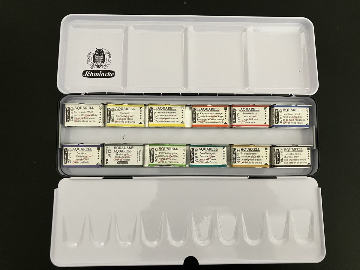 Farben: Aquarell Set Schmincke Horadam – Neu und originalverpackt aus zollikon von