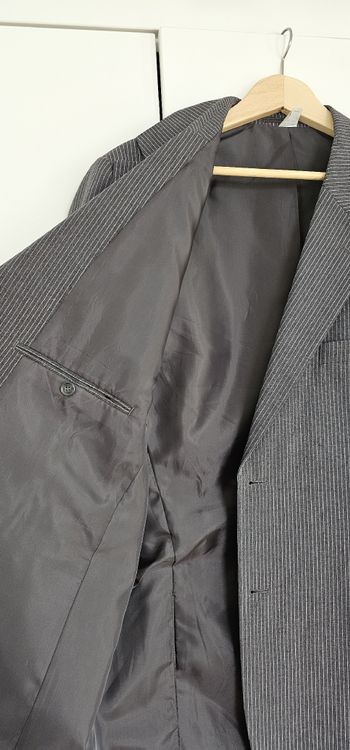 Herren Sakko / Veston Gr. 56 gestreift 4