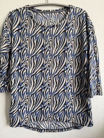 Kuschel Pullover mit Zebra-Muster,  XL- Top Zustand