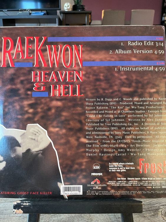 Raekwon( Wu Tang Clan) Heaven Hell Kaufen auf Ricardo