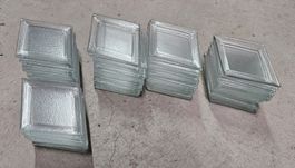 Set 20 Stk. Apero Glasteller, Rauten-Form