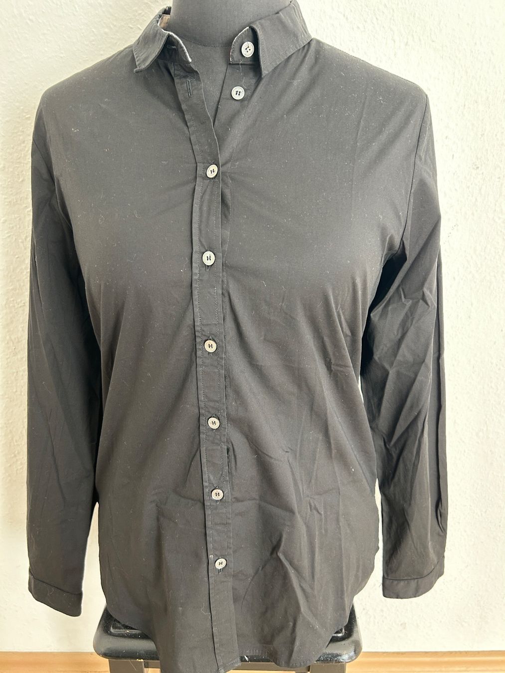 Camicette: Burberry Bluse Schwarz – Usato da Kilchberg ZH venduto da saradee