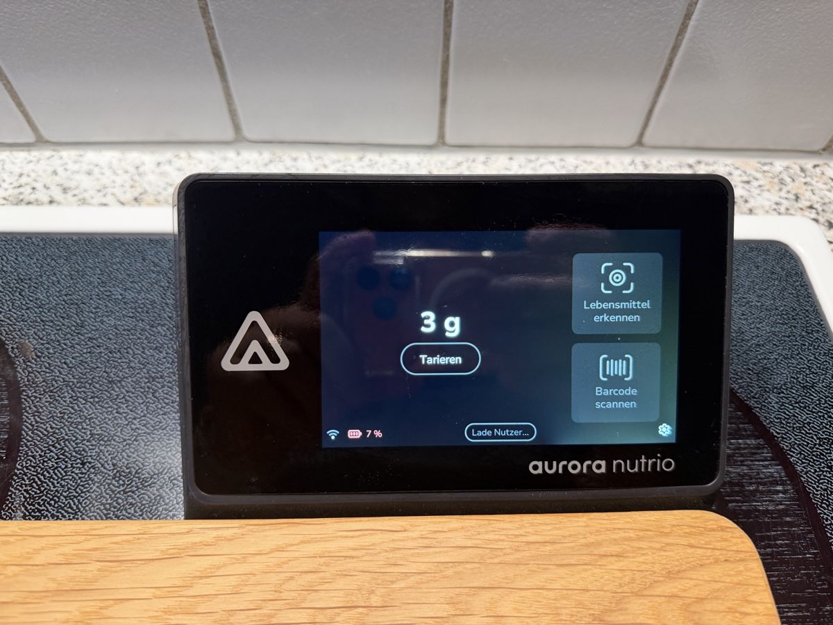 Bilance da cucina: Aurora Nutrio smarte Küchenwaage inkl. Bambus- & Eichenb – Usato da Büren NW venduto da Stef_Let 4