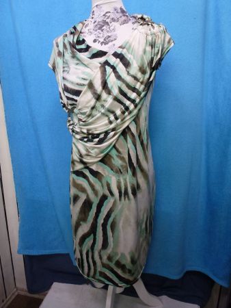 KOFFERKLEID KNITTERT NICHT GR M SOMMER FRÜHLING NEU GRÜN