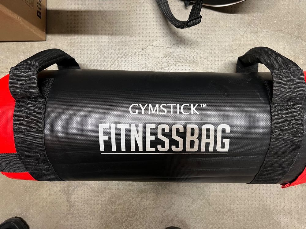 Gymstick 2.0 Noir Stark – Tige Résistance 1-20 Kg + Sac + Poster – Entraînement Complet Maison & Fitness