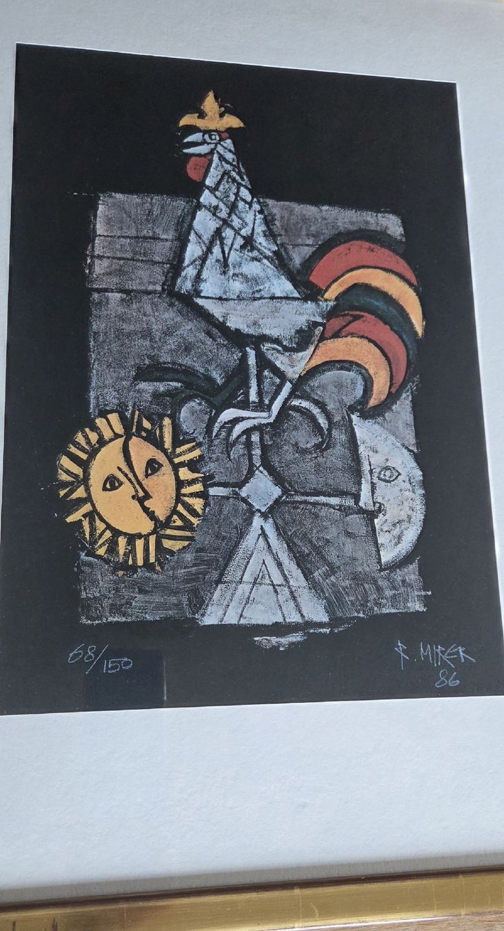Grafica & Litografie: Rudolf Mirer  Signierte Farblithogra – Usato da Rehetobel venduto da hobirot01 3