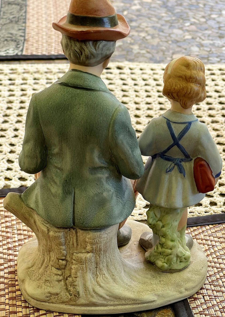 Statuette: Opa mit Mädchen Deko Figuren Rumänien – Nuovo (secondo la descrizione) da Lutzenberg venduto da Pinschi01 1
