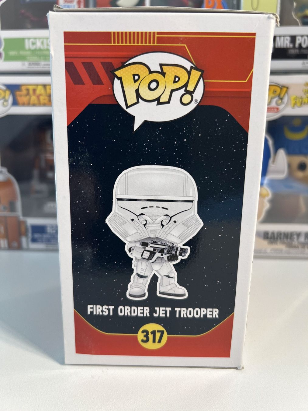 Funko Statuette: Funko POP! Star Wars First Order Jet Trooper – Nuovo e nell'imballaggio originale da Le Mouret venduto da perfectbijou 1