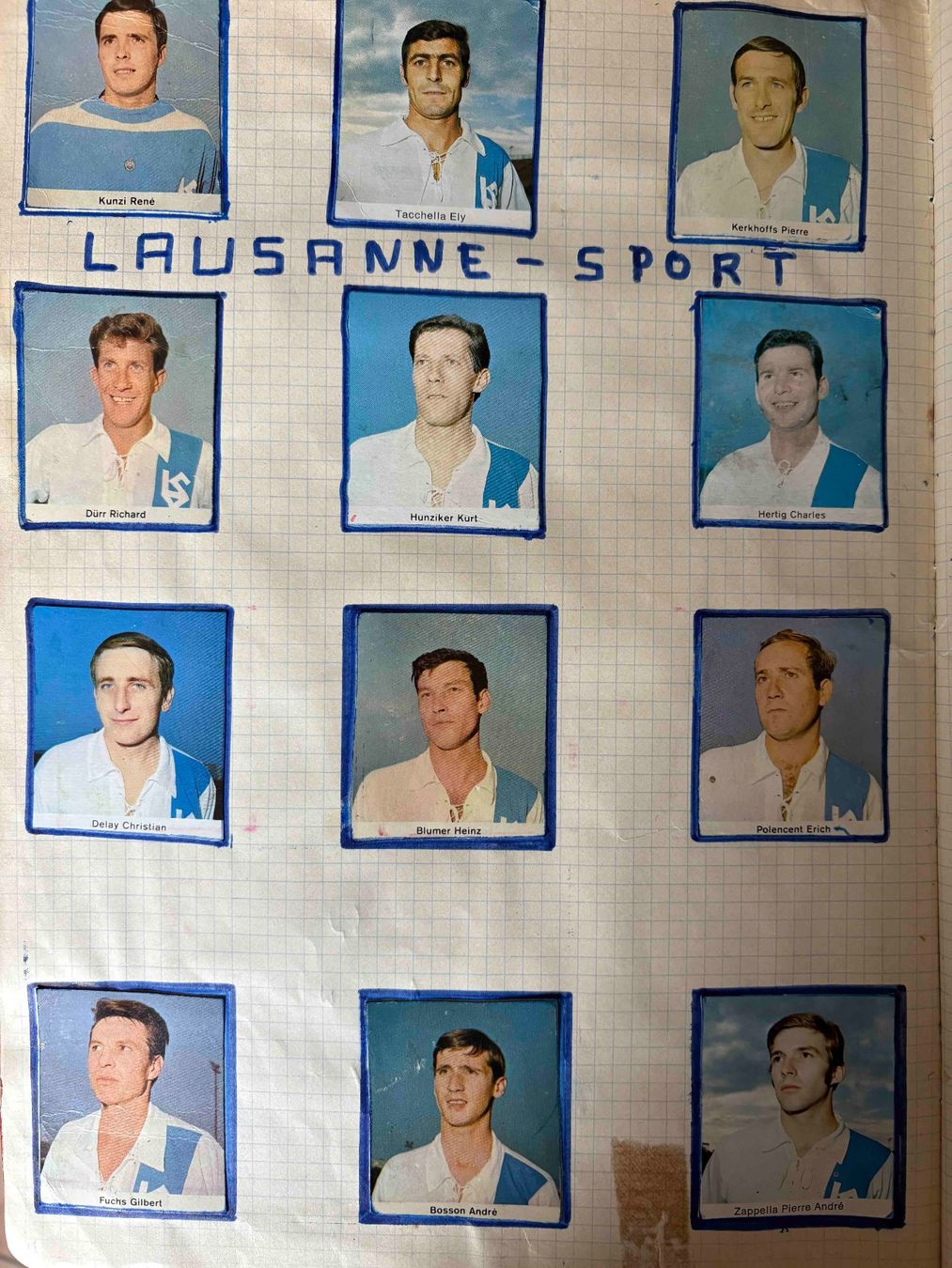 Vignette autostradali: Vignettes de foot très anciennes – Usato da MARTHERENGES venduto da syfrey 2