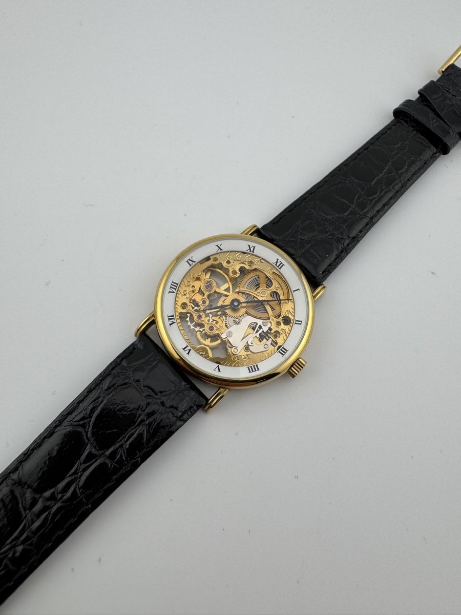 Orologi: Christ squelette Skeleton herrenuhr 30 mm – Usato da Biel/Bienne venduto da upi_7vwn 1