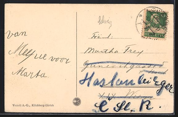 Cartes postales: Locarno, Strassenpartie mit Geschäften  – D'occasion à Berlin par bartko-reher 1
