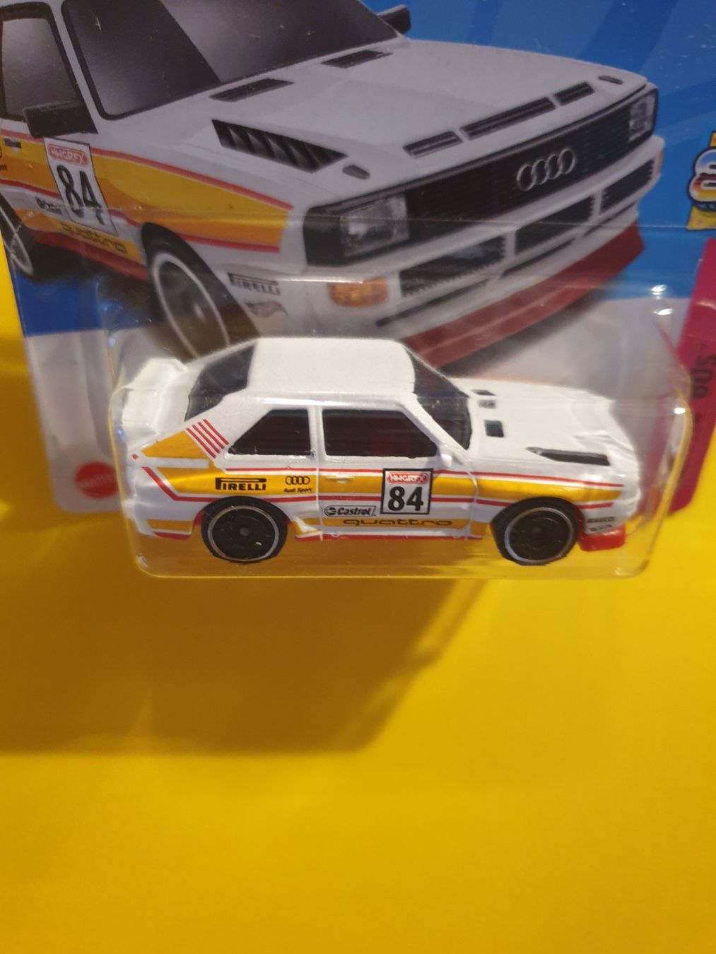 Hot Wheels Modellini d'auto: Hot Wheels '84 AUDI SPORT QUATTRO – Nuovo e nell'imballaggio originale da Oftringen venduto da Rotor 5
