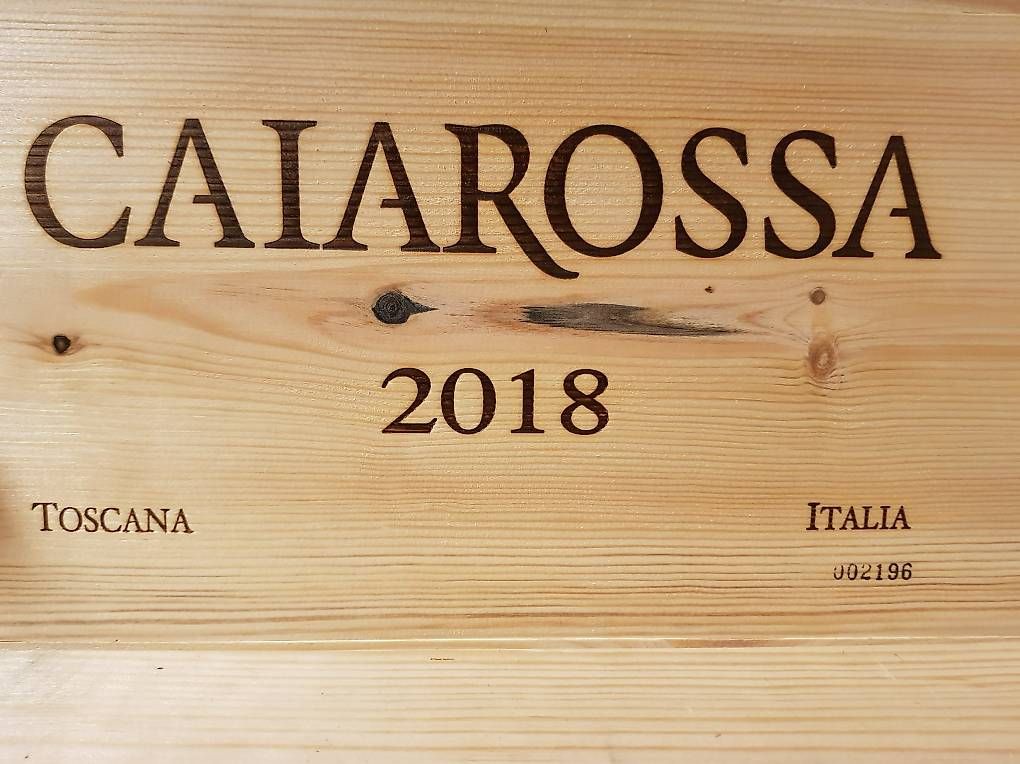 Vino: 1 x OHK Caiarossa 2018 - Toscana – Nuovo e nell'imballaggio originale da Renan BE venduto da Epicurien0017