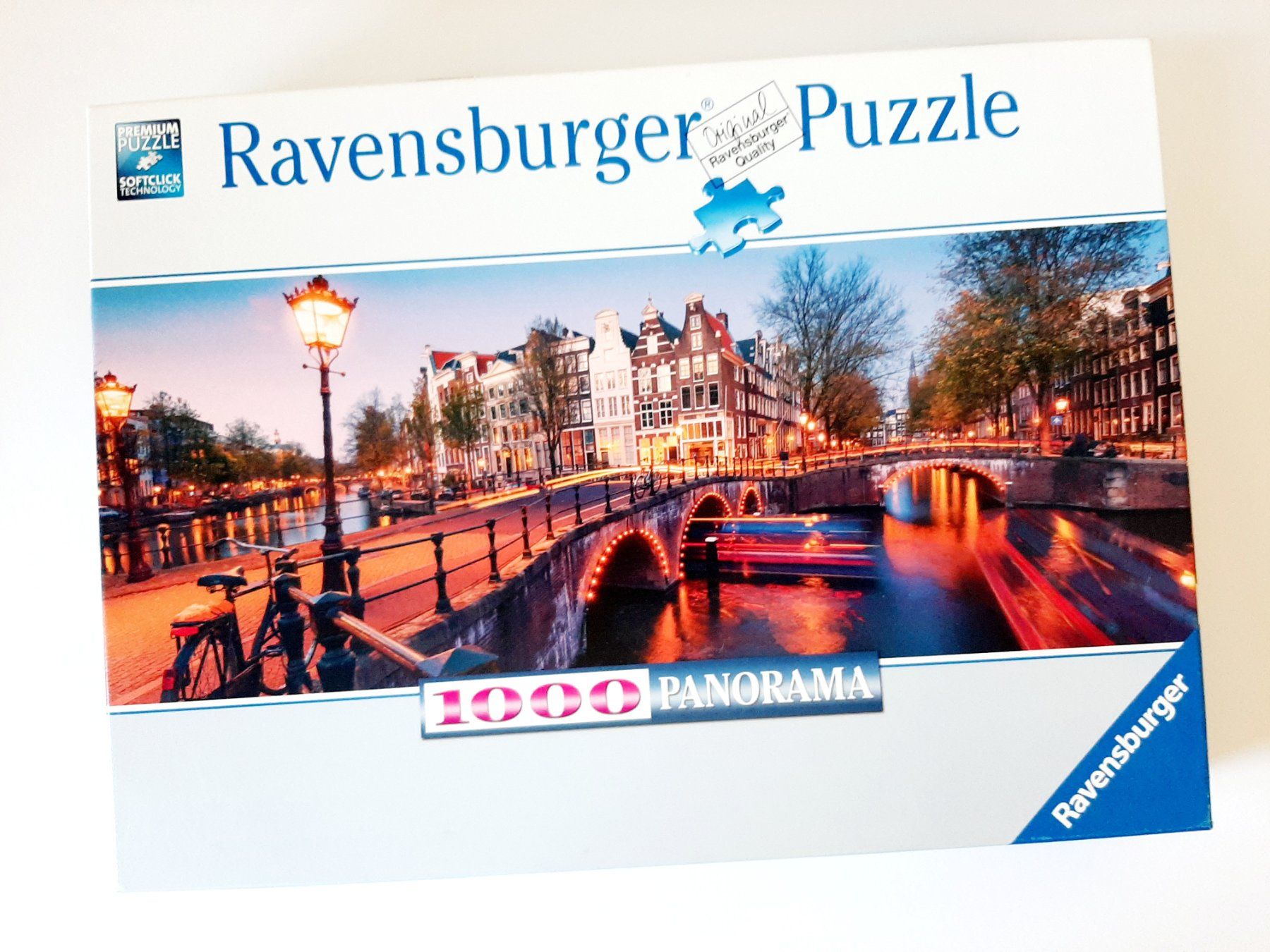Ravensburger Puzzles: Puzzle Ravensburger 1000 Amsterdam Panorama – D'occasion à Flaach par maj_w_