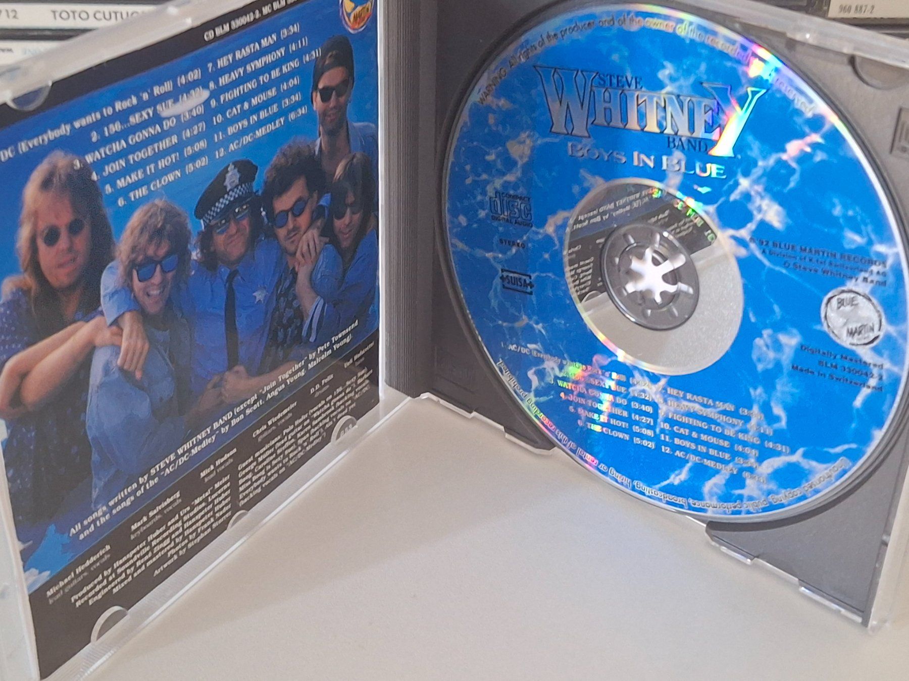 CD: CD Steve Whitney Band - Boys In Blue – Usato da Aarberg venduto da Jackup1 2
