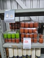 522 Posten Kerzen aus Liquidation