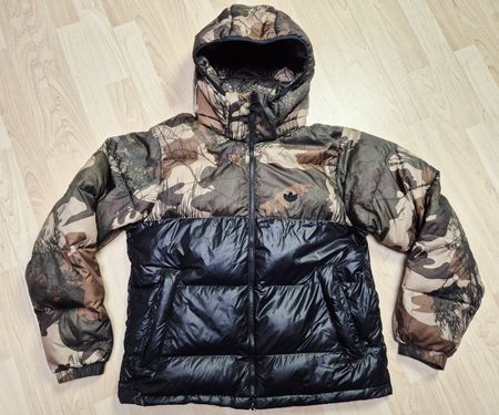 Adidas Daunenjacke Camouflage Grösse S