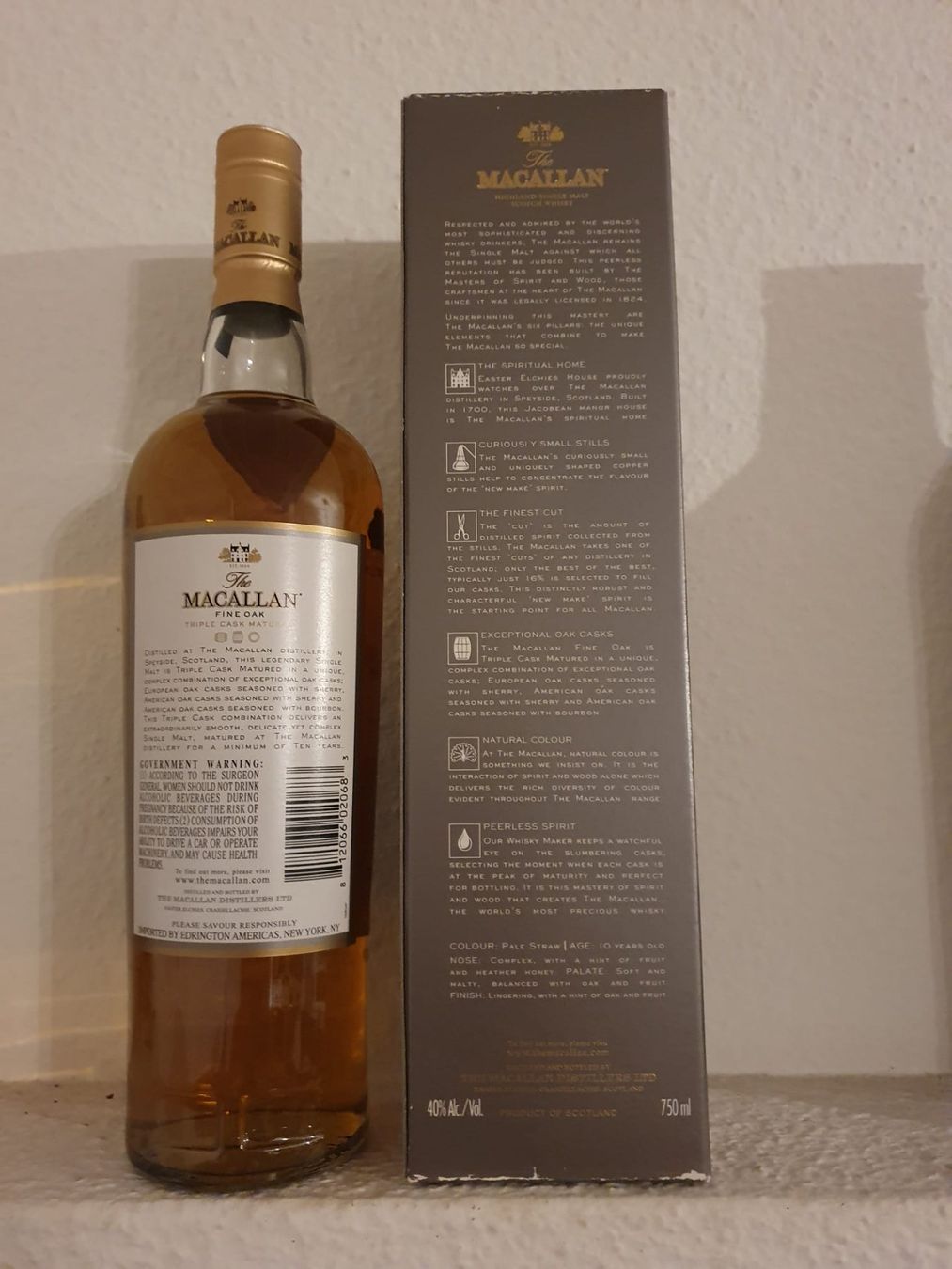 Macallan Bevande alcoliche: Macallan Fine Oak 10y – Nuovo e nell'imballaggio originale da Langnau am Albis venduto da jer_pm72 2