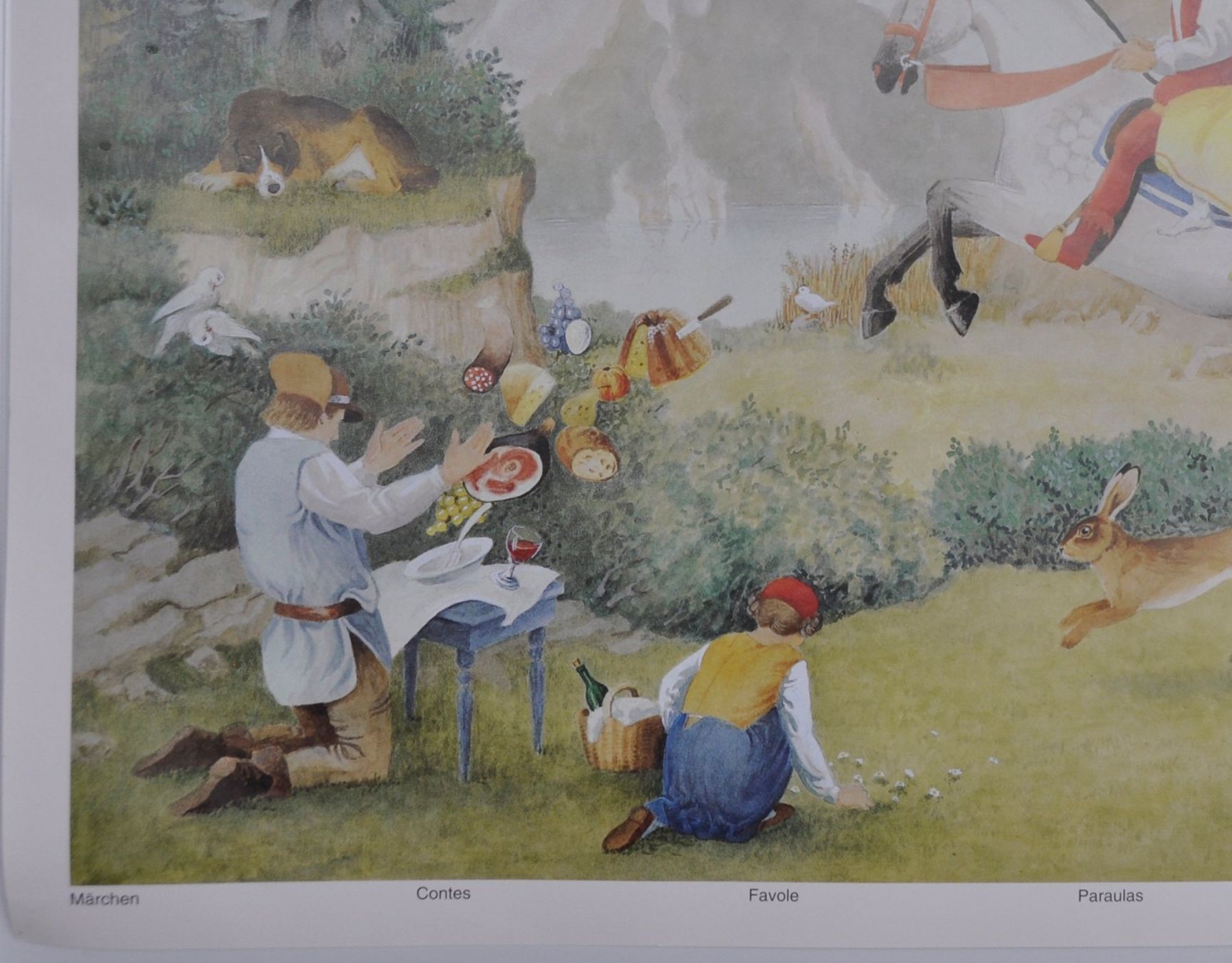 Poster & Bilder: Schulwandbild 245: Märchen von Walter Schmid 1995 – Gebraucht aus Härkingen von sammelbecken 1
