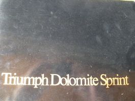 Triumph Dolomite Sprint Prospekt 1973