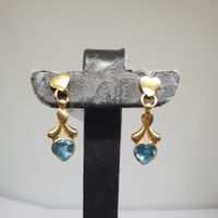 Echt 18K Gold Ohrhänger