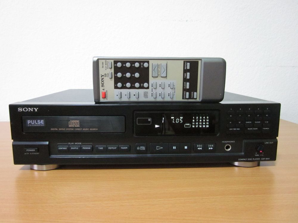Sony - CDP-M44 (1992 classic) Lecteur de CD (D'occasion) à Epalinges ...