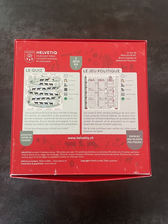 Jeu Helvetiq Baby IQ - Version Allemande - Jeu Éducatif Pour Bébés - Stimulation Cognitive Précoce