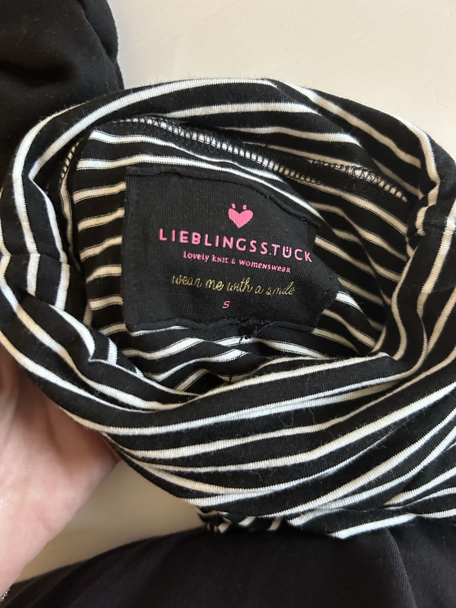 Lieblingsstück Maglioni & Felpe: Lieblingsstück Rollkragenshirt, gestreift, Gr. S – Usato da Brunnen venduto da luc_8fgh 8