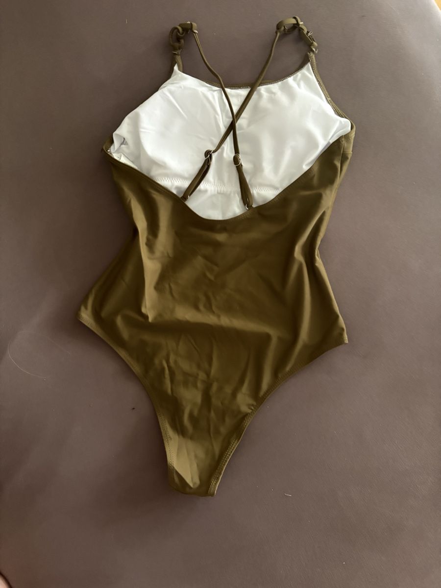 Badekleider & Bikinis: Badeanzug Khaki Grösse M, NEU  – Neu und originalverpackt aus Möhlin von Halylea 1