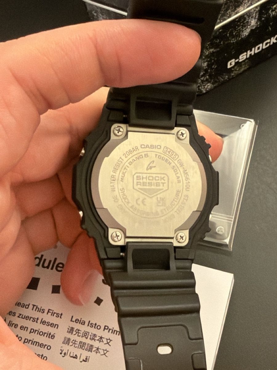 Casio Uhren: Casio G-Shock Watch GW-M5610U Solar Multiband 6 New – Gebraucht aus Buchrain von max_qfs5 2