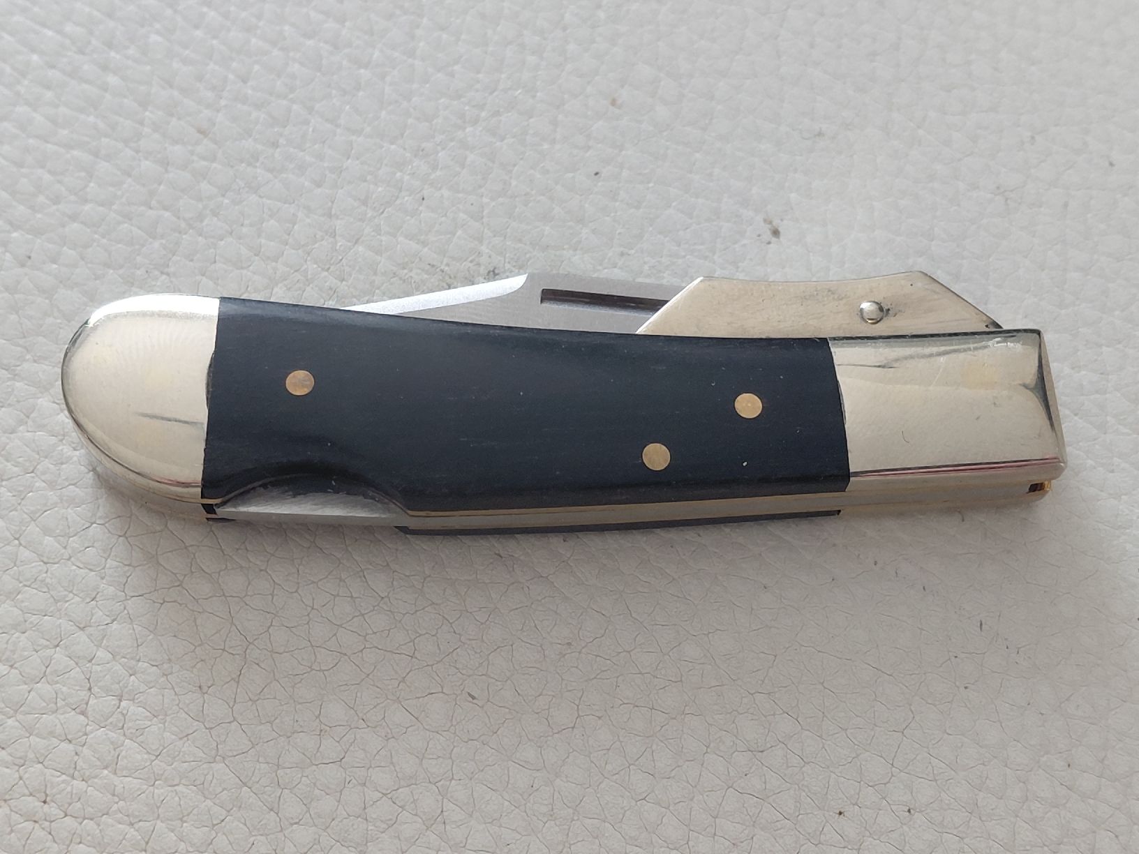 Accessori: Klappmesser Stainless KW-154, schwarz/silber, – Nuovo (secondo la descrizione) da Belp venduto da mar_76s8 5