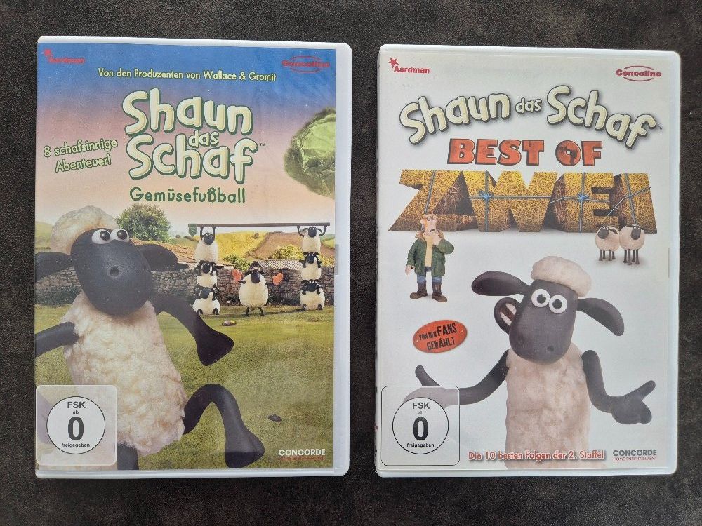 Tutti i DVDs: 2 DVD Shaun das Schaf – Usato da Buttisholz venduto da sico20