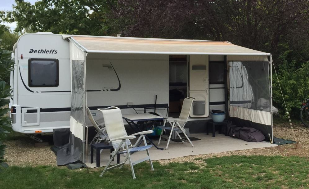 Sackmarkise Caravanstore mit Markisenvorzelt (Gebraucht) in Kriens fr CHF  490  nur Abholung auf Ricardo kaufen