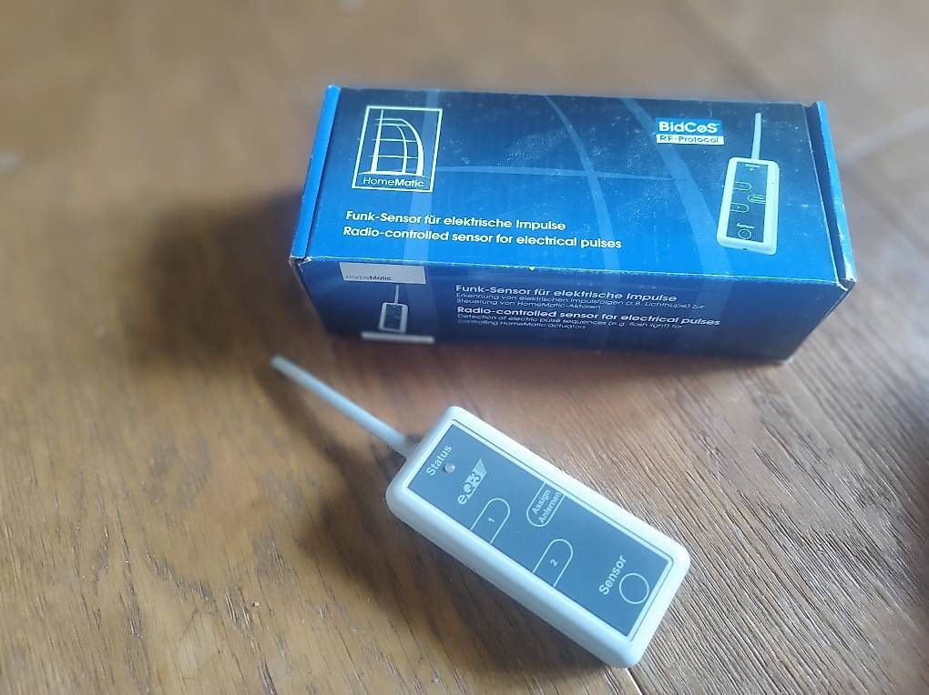 Homematic Interruttori: Funk sensor für elektrische Impulse – Nuovo e nell'imballaggio originale da Tesserete venduto da philboby1 4