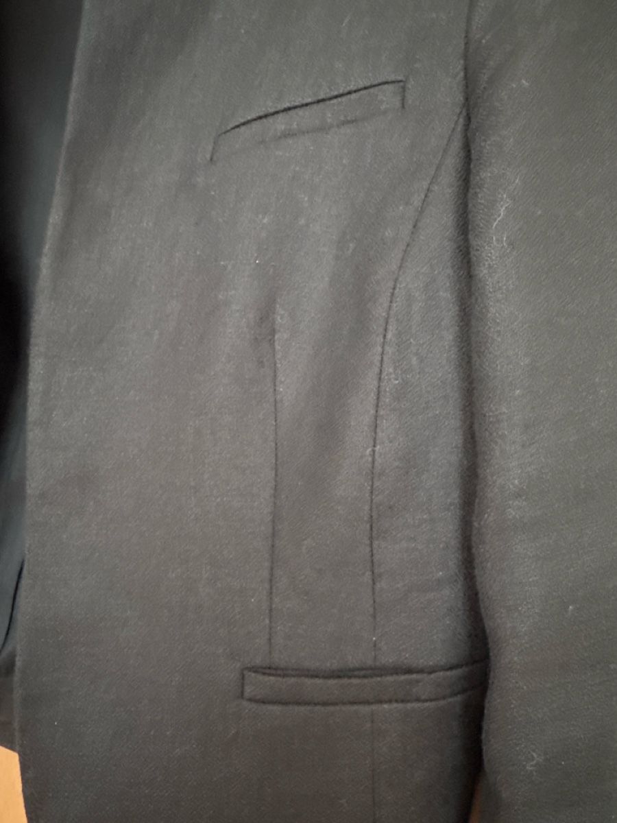 Giacche: Schwarze Leinenjacke Damen – Usato da Maisprach venduto da eli_kr8d 2