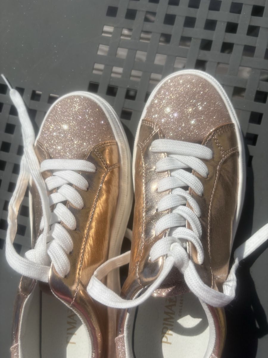 Damenschuhe: Rosegoldene Sneaker aus Mailand , NEU – Neu (gemäss Beschreibung) aus Obbürgen von bugi6868 4