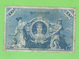 100 Mark Reichsbanknote, 7.Februar 1908