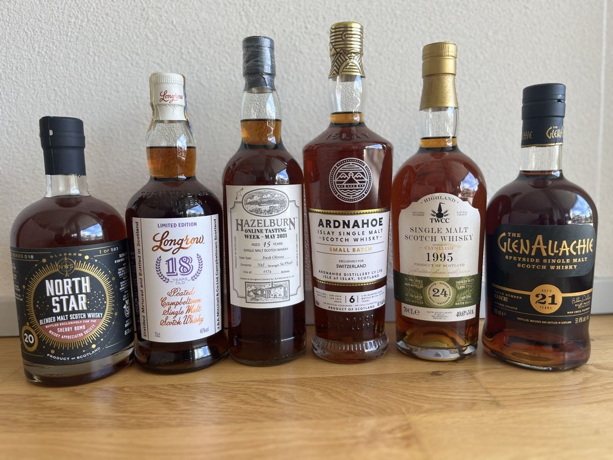 Longrow Bevande alcoliche: Whisky Sample Set - Sherry Bomben – Nuovo (secondo la descrizione) da Mönchaltorf venduto da Drammer 2