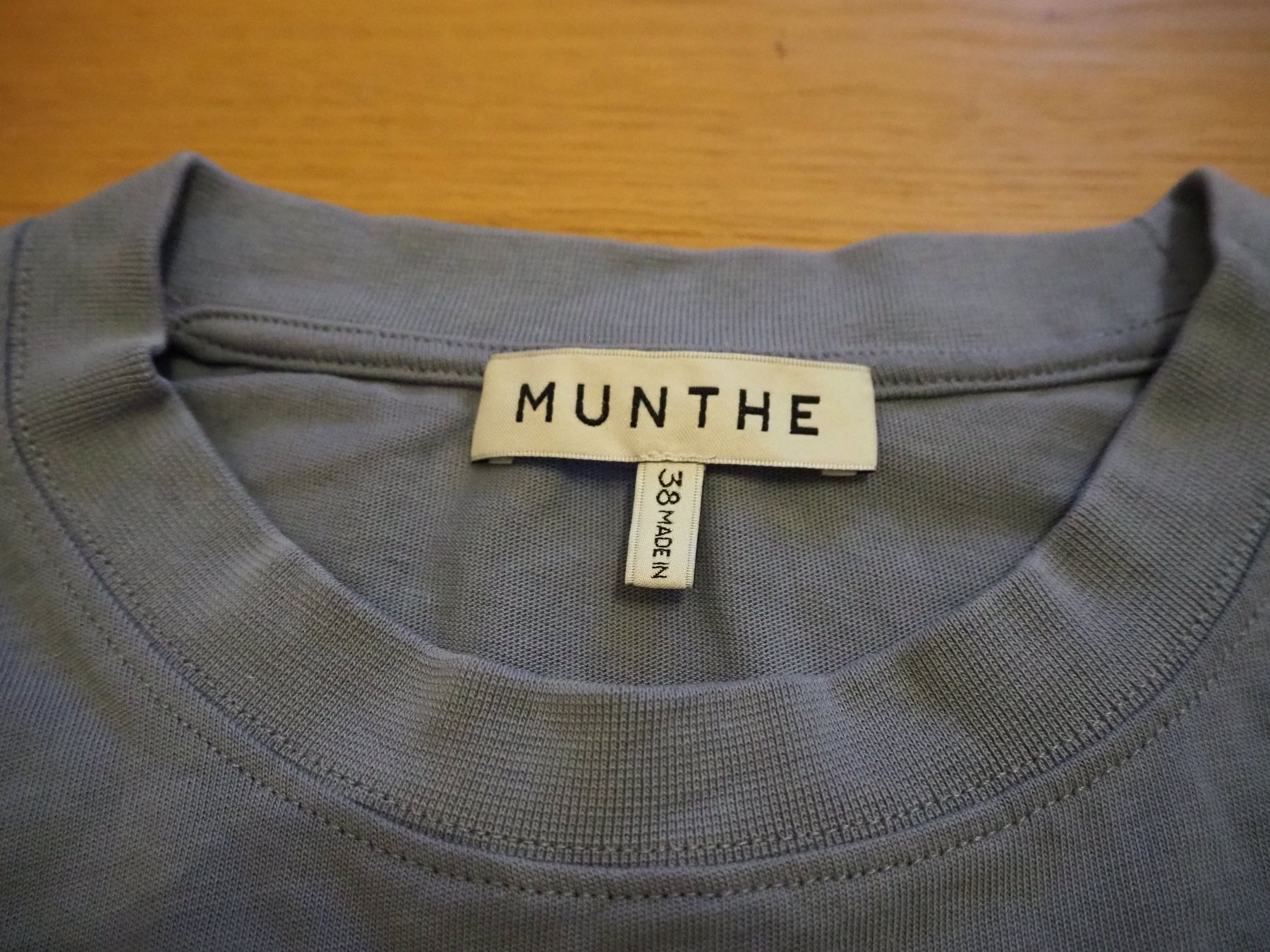 T-Shirts: T-Shirt Munthe grau-blau Gr. 38 – Gebraucht aus Zürich von snowow 2
