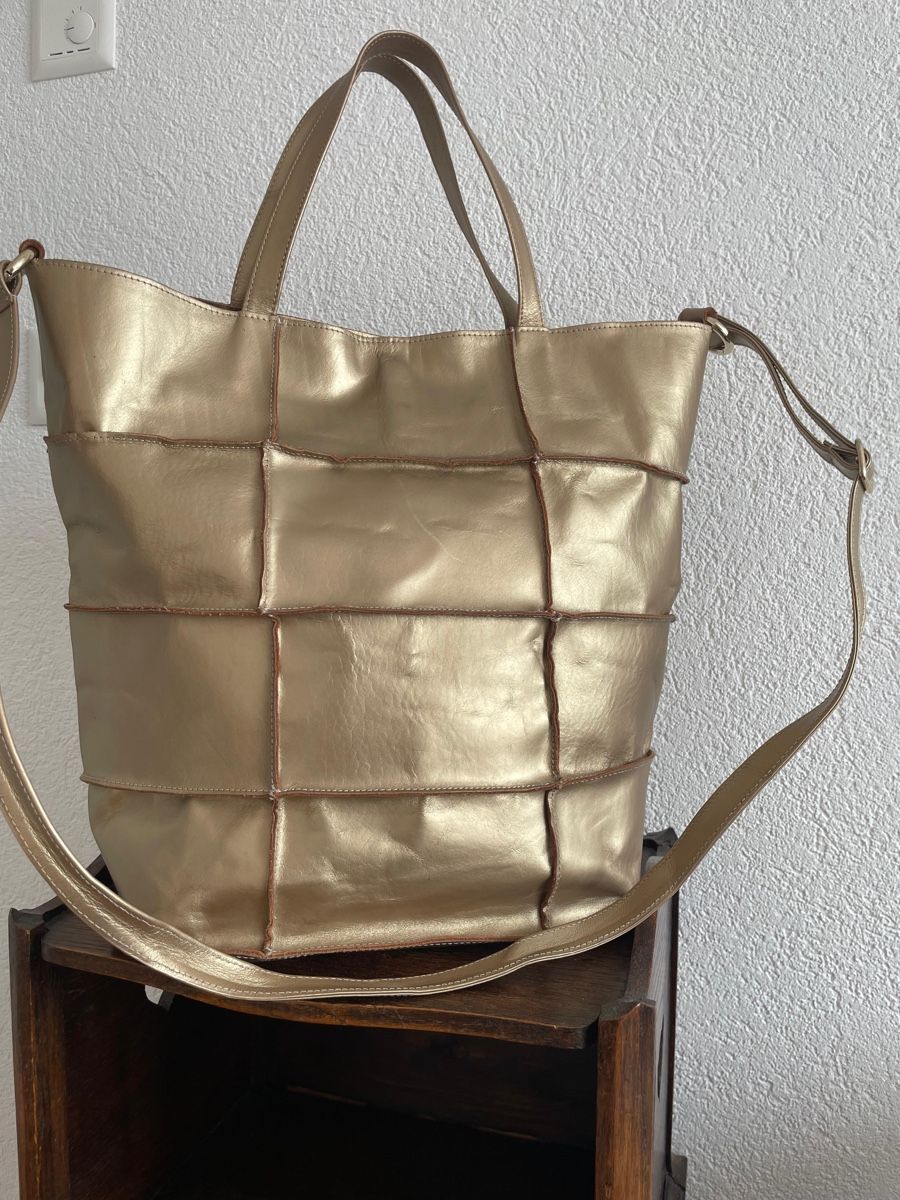 Borse da donna: Goldene Luca Kayz Ledertasche – Usato da Brüttisellen venduto da Tai-Tai 1
