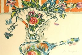ALOIS CARIGIET (Swiss 1902-1985) Blumenstillleben, um 1960